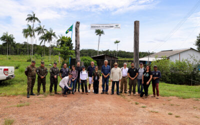 O Centro Soberania e Clima visita à Associação Pró Amazônia URIHI Á