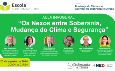 Aula Inaugural | Escola Soberania e Clima