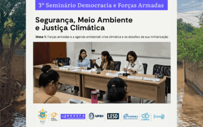 Centro Soberania e Clima participa de seminário sobre segurança, meio ambiente e justiça climática